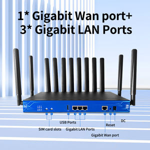 AX3000 Dual Band <span class=keywords><strong>WiFi</strong></span> 6เราเตอร์5G ช่องเสียบซิมและพอร์ต WAN 1Gbps สำหรับไฟร์วอลล์ที่มีประสิทธิภาพสำหรับการเชื่อมต่อโฮมออฟฟิศ - Product Image 3