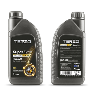 น้ำมันเครื่องสังเคราะห์แท้ TERZO SuperSynth 0W40 API SP ACEA A3 B4 PAO สำหรับรถยนต์นั่งส่วนบุคคล - Product Image 3