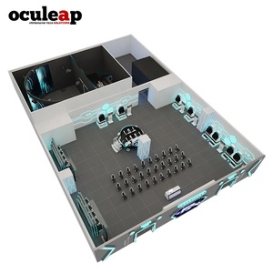 مدينة ملاهي الواقع الافتراضي Oculeap VR Theme Park ، آلة محاكاة d جديدة ، مورد 5D 7D 9D 12D VR Park Las Vegas - Product Image 1