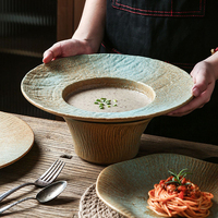 Service de vaisselle rétro en céramique pour la maison et la cuisine – Assiettes et bols en porcelaine