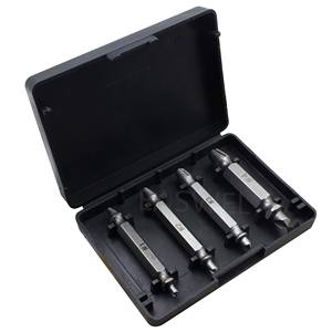 <span class=keywords><strong>Set</strong></span> di 4 pezzi guida per estrattore di vite danneggiato con bullone rotto - Product Image 4