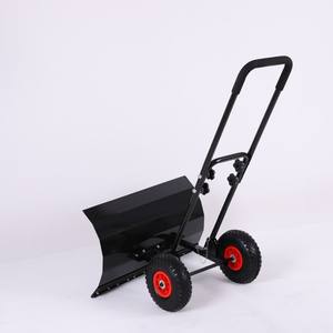 مزيل ثلج بعجلات مع زاوية قابلة للتعديل وارتفاع متين مدفع يدويًا - Product Image 5