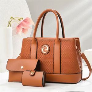 Conjunto de Bolsos 3 en 1 para Dama, Personalizable con Logotipo, Bolsos de Mano de Cuero PU - Product Image 2