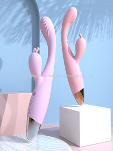 低価格Gスポットウサギバイブレーターバニー充電式12振動モデル女性大人用おもちゃVibromasseur - Product Image 4