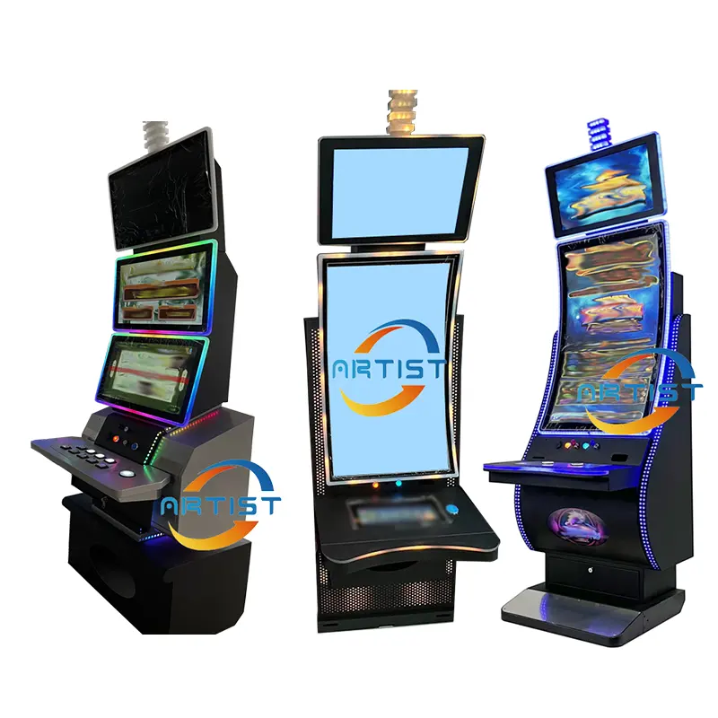 2024 Аркадный Игровой Автомат металлический игровой шкаф с ideck сенсорный светодиодный экран BA и динамик