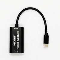Carte de capture vidéo 4K 1080P USB Type C USB 2.0 Game Record HDMI Video Game Grabber Recording for Live Streaming Broadcast