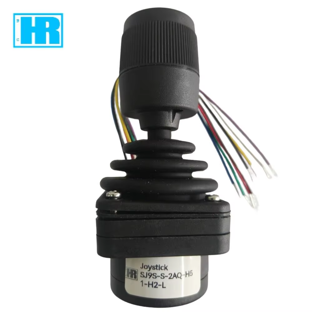 Joystick 2 Assi APEM Serie HF - Effetto Hall, Usato Ma In Ottime Condizioni
