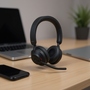 Casque supra-auriculaire Jabra Evolve2 65 Bluetooth V5.0 avec annulation active du bruit pour utilisation mobile - Product Image 2