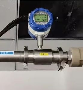 4-20mA Pulse Modbus Digital pengukur aliran air meteran aliran oli bahan bakar meteran aliran bahan bakar otomotif - Product Image 6