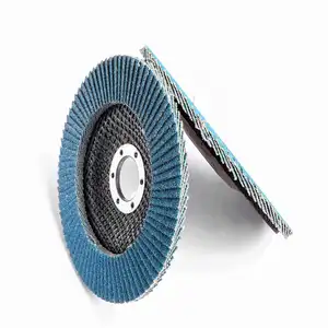 5 Inci Flap Disc Vsm Cutis Roda Gerinda Pasir Cec 125Mm T29 Berlian Bunga Pemasok Kayu Z/A Angle 125 Lembut Zirc Grinder