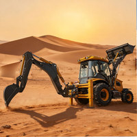 Tracteur sous-compact CE EPA Euro 5 avec tondeuse chargeuse et pelleteuse rétrocaveuse chinoise
