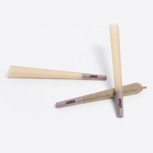 Papel de fumar cónico de 109 mm con logotipo personalizado, sin blanquear, proporciona una buena sensación al fumar. - Product Image 2