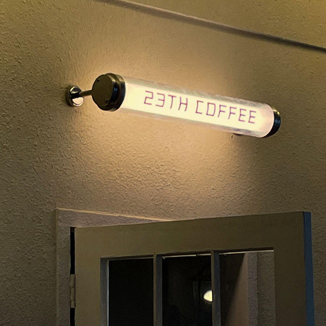 LED Light Box Signboard Acrylic Round Tube Luminous Light Board Business Acrylic SignLed Advertising Light Box