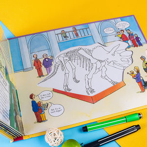 Tapa dura el pestañas dinosaurio Niño juegos <span class=keywords><strong>de</strong></span> aprendizaje juguetes educativos magia <span class=keywords><strong>esqueleto</strong></span> libro Los niños actividad Juguetes - Product Image 5