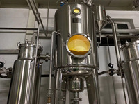 Évaporateur à vide à effet simple pour la concentration de l'acide glycyrrhizique