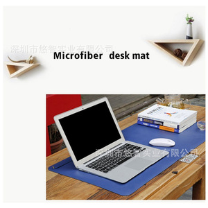 Alfombrilla de ratón de cuero de doble cara grande hecha a medida, alfombrilla para teclado de computadora de escritorio, alfombrilla para ratón de juegos, suministros de oficina. - Product Image 4