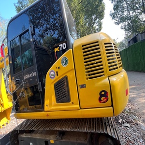 Excavadora Hidráulica Usada Barata PC70, Mini Excavadora Pequeña, Equipo de Construcción Usado, Envío Rápido a Todo el Mundo - Product Image 3