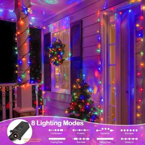 Multi-Color Twinkling Christmas <b>Light</b> <b>with</b> Controller for Holiday Decorative Lighting - Product Image 3
