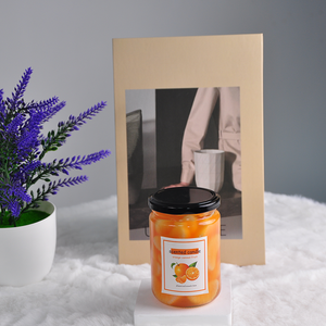 Luxe Top Trending Maison Parfums Bougie Décorative Fraise Orange <span class=keywords><strong>Confiture</strong></span> Petites Bougies De Soja Bougie Nouveauté - Product Image 5