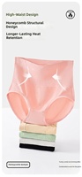 Nouvelle Collection Printemps – Sous-vêtements féminins sans couture en nylon tricoté, antibactériens, taille haute, unis, effet sculptant, motif nid d'abeille