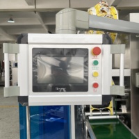 HAOYUAN Machine à emballer N95 à grande vitesse entièrement automatique HY-220 pour la fabrication de coussinets oculaires Remplissage d'emballage de film plastique pour produits chimiques alimentaires