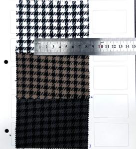 Hàng Hóa Đã Sẵn Sàng T/R/SP 80/17/3 Polyester Viscose Đồng Bằng Houndstooth Vải Thân Thiện Với Môi Cho Người Đàn Ông Của Và Phụ Nữ Phù Hợp Với - Product Image 3