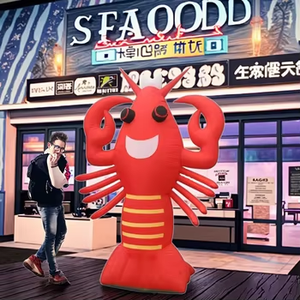 <span class=keywords><strong>Ballon</strong></span> gonflable en PVC, <span class=keywords><strong>grand</strong></span> homard publicitaire de 5 m, décoration attrayante pour <span class=keywords><strong>restaurant</strong></span>, mascotte pour entreprise de fruits de mer - Product Image 5