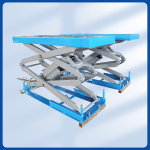 Elevadores Hidráulicos Ultrafinos de Acero para Autos, Elevadores de Tijera para Vehículos Grandes y Pequeños, Capacidad de Elevación de 5t, Modelo JCJS-0001 - Product Image 4