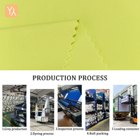 Vente directe d'usine - Tissu de yoga en nylon et coton imitation, élastique et respirant, 87%T 13%SP, 175CM, 230GSM