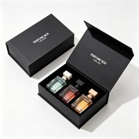 Boîte d'emballage de parfum de luxe biodégradable, boîte d'huile essentielle de haute qualité, impression numérique, laminage mat, boîte en papier pour parfum