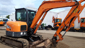 ขายร้อน Doosan ใช้ DH60รถขุดขนาดเล็ก DH60-7 DX60รถขุดตีนตะขาบขนาดเล็ก - Product Image 2