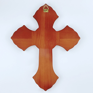 Ost orthodoxe hölzerne Kruzifix-Wand dekoration mit goldenen religiösen Ikonen Christliche heilige Kreuz kunst für die Haupt dekoration der Kirche - Product Image 6