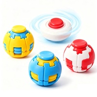 Jouet anti-stress MILI en plastique ABS, boule rotative à presser - Jouet pour les doigts pour soulager le stress et l'anxiété, pour adultes, enfants, étudiants