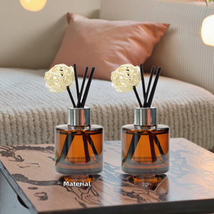 <strong>High</strong> <strong>Quality</strong> Sulfate Free Alcohol Free 50ml-200ml Clear Handcrafted Glass Bottles for <strong>Reed</strong> <strong>Diffuser</strong> Sets Factory Price Wholesale - Product Image 3