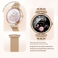 Nuevo Reloj Inteligente de Moda para Mujer AK73, Monitor de Ritmo Cardíaco, Sueño y Presión Arterial, Llamadas por Bluetooth, Múltiples Modos Deportivos