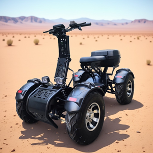 4x4 Offroad ATV 21inch 10000W 60V 60AH 80AH 65-120km Long Range Iron Adult Four Wheel Quad ATV with 35 Degree Turning Angle