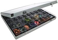Vitrine en acrylique de haute qualité, vitrine pour roches, vitrine transparente pour minéraux et bijoux, vitrine de table, boîte de collection pour figurines d'action