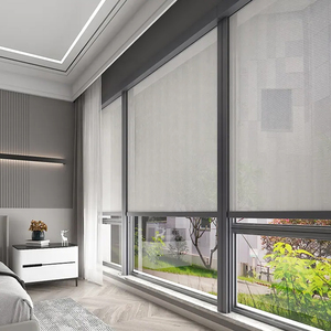 Bán buôn Patio bóng râm không thấm nước nhiệm vụ nặng nề cửa sổ màn hình Gió dù để che nắng màn hình cơ giới cho Patio ngoài trời Rèm gió bằng chứng - Product Image 5