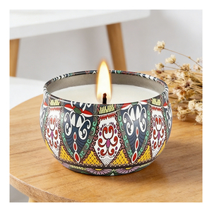 Trade Candle Supplier <b>Empty</b> Metal Containers White Covers Packaging <b>Boxes</b> For Private Label Sourcing Showcase Global - Product Image 3