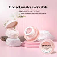 Palette de gel de peinture solide Missgooey, 53 couleurs, gel UV LED haute pigmentation, vernis à ongles longue durée, ensemble de manucure DIY pour salon