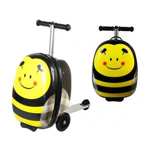 Patinete de diseño de dibujos animados CAPPE de 18 pulgadas con maleta impermeable, equipaje de viaje con tres ruedas de PU - Product Image 1