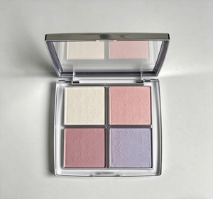 Palette de maquillage luxueuse bio micro-lumineuse pour les yeux et le visage, avec poudres et fards cuites - Product Image 2