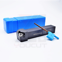 SER/L-2525-M22 CNC External Threading Toolholder Steel Shank Compatible with 22ER/EL Threading Inserts for CNC Lathe