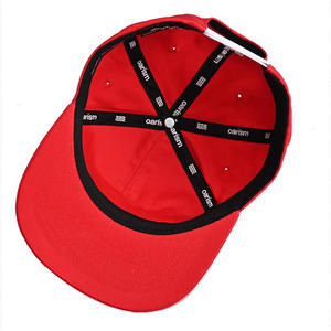 Chapeaux en corde brodés à 5 panneaux personnalisés Casquettes de baseball non structurées Snapback Casquette en corde brodée à 5 panneaux personnalisées - Product Image 3