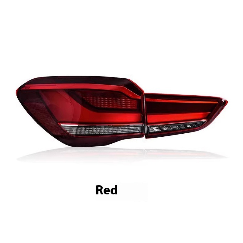 Red led taillight assembly (set)