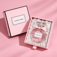 Boîte à parfum coulissante sur mesure OEM ODM, boîte d'emballage de luxe pour parfum avec gaufrage UV et dorure à chaud, taille personnalisée et insert en mousse