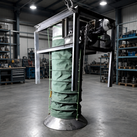 Machine de remplissage automatique de sacs de ciment pour silo mobile, à décharge monopoint, avec moteur, garantie 1 an, personnalisation OEM rapide