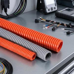 Tubo Corrugado de Plástico PE/PP/PA6 en Varios Colores para Cables/Alambres, Diámetro de 4mm-50mm, Uso Industrial y Automotriz - Product Image 3