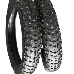<span class=keywords><strong>Pneu</strong></span> à crampons pour vélo 20x4.0, <span class=keywords><strong>pneu</strong></span> en caoutchouc pour vélo gras à crampons pour la neige, <span class=keywords><strong>pneu</strong></span> de vélo de 3.0 à 4.0 pouces - Product Image 2