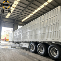Semi-remorque squelette extensible à 3 essieux, 20-40 pieds, 50 tonnes, pour transport de conteneurs portuaires